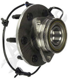 APDTY 515036 Wheel Hub Bearing Assembly w/ ABS Wheel Speed Sensor Fits Front 4WD