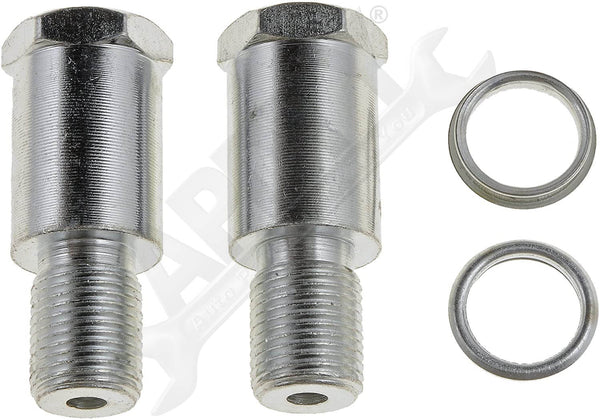 APDTY 53115 Spark Plug Non-Fouler Set Of 2; 14mm Gasket Seat; Long 3/4" Reach