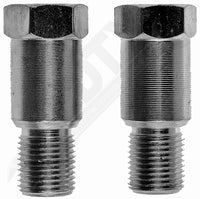 APDTY 53119 Spark Plug Non-Fouler Set Of 2 - 14mm Tapered Seat