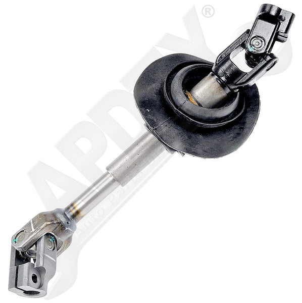 APDTY 536264 Intermediate Steering Column Shaft w/Universal Rag U-Joint