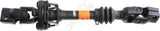 APDTY 536370 Intermediate Steering Shaft Lower Assembly w/Universal Rag U-Joints