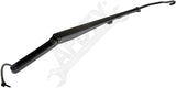 APDTY 53657 Windshield Wiper Arm With Washer Nozzle Sprayer