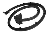APDTY 140266 Door Rubber Weatherstrip Seal; Half Door Models; Right