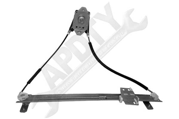 APDTY 55076024AD Right Front Manual Window Regulator Assembly