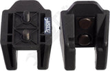 APDTY 55176636K2 Hood Hold Down Catch Plastic Rubber Release Latch Set (L & R)
