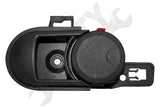 APDTY 93178 Interior Door Handle Front Left, Rear Left Textured Black