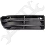 APDTY 56275 Front Bumper Replacement Grill Insert Right Passenger