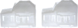 APDTY 112500 Window Regulator Glass Guide Clip Set Front Left