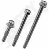 APDTY 56751 Starter Bolt Assortment For SBC; Thread = 3/8-16; 2.18", 3.83", 5"