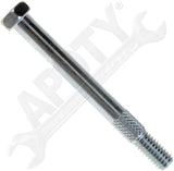 APDTY 56768 Starter Mounting Bolt, Type 1 Long 3/8-16 X 3-5/8 In., GM 6/8 Cylind