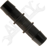 APDTY 58105 Heater Hose Connectors - 5/8 In. X 5/8 In. Connector - Plastic