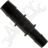 APDTY 58192 Heater Hose Connectors - 1/2 In. X 5/8 In. Connector - Plastic