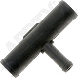 APDTY 58223 Heater Hose Connectors - 3/4 In. X 3/8 In. X 3/4 In. Tee - Plastic