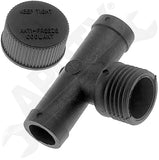 APDTY 58264 Radiator Flush Tee 3/4 In.