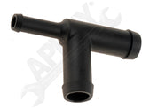 APDTY 58267 Heater Hose Connectors - 3/8 In. X 5/8 In. X 5/8 In. Tee - Plastic