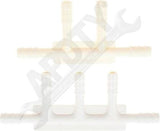 APDTY 58472 Vacuum Tubing Plastic T-Connector Splitter Set; 3/16" Vacuum Tube