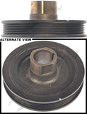 APDTY 605252 Harmonic Balancer Crank Pulley Dampener Assembly