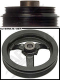 APDTY 605270 Harmonic Balancer Crank Pulley Dampener Assembly