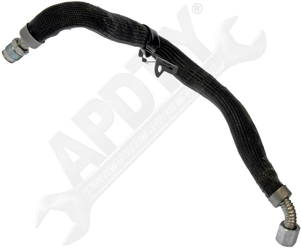 APDTY 609317 EGR Exhaust Gas Recirculation Tube Pipe