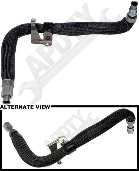 APDTY 609318 EGR Exhaust Gas Recirculation Tube Pipe