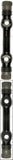 APDTY 631201 Control Arm Shaft Kit