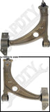 APDTY 631570 Control Arm Front Lower Left Replaces 3C0407151E, 3C0407151G