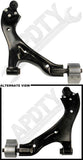 APDTY 632139 Control Arm w/ Ball Joint & Bushings Front Right Lower