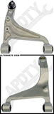 APDTY 632718 Control Arm Rear Left Upper