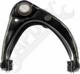 APDTY 632804 Control Arm w/Ball Joint & Bushings Fits Front Left Upper (17" Wls)