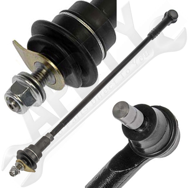 APDTY 634110 Rear Outer Tie Rod Assembly (Includes Adjuster For Toe Adjustment)