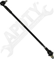 APDTY 634118  Inner & Outer Tie Rod Adjustable Toe Link Fits Rear Left or Right