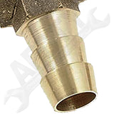 APDTY 66210 1/4 In., 5/16 In. And  3/8 In. Brass Tee Connector Assortment