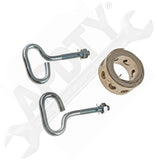 APDTY 66211 Metal Strapping Kit - Universal, 48 In. With Hardware