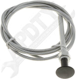 APDTY 66214 Remote Control Cables - 7/8 In. X 5 Feet, .047 In Diameter