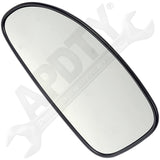 APDTY 67114 Heated Plastic Backed Mirror Left