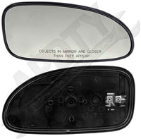 APDTY 67115 Heated Plastic Backed Mirror Right Replaces 12482402