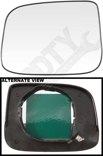 APDTY 67120 Side View Mirror Replacement Glass Fits Left Replaces 88987572