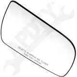 APDTY 67129 Non-Heated Plastic Backed Mirror Right