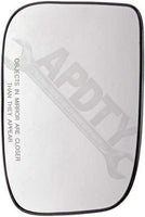 APDTY 142052 Side View Mirror Replacement Glass Fits RH 04-09 Canyon & Colorado