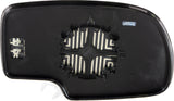 APDTY 67132 Front Left Heated Plastic Backed Mirror