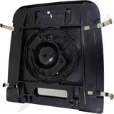 APDTY 67135 Upper Non-Heated Plastic Backed Mirror Left/Right