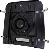 APDTY 67135 Upper Non-Heated Plastic Backed Mirror Left/Right