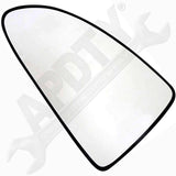 APDTY 67136 Non-Heated Plastic Backed Mirror Left