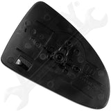 APDTY 67136 Non-Heated Plastic Backed Mirror Left