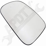 APDTY 67138 Non-Heated Plastic Backed Mirror Left
