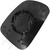 APDTY 67138 Non-Heated Plastic Backed Mirror Left