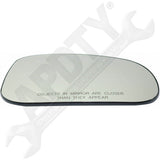 APDTY 67139 Plastic Backed Mirror Glass Non-Heated