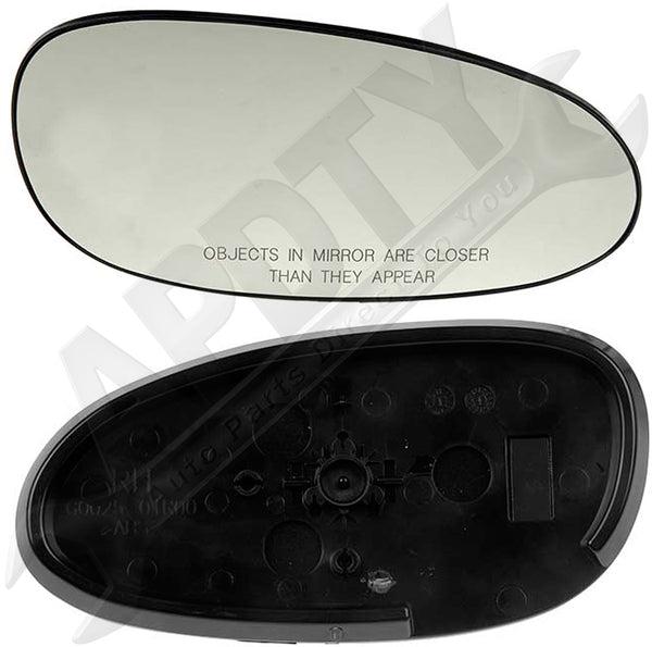 APDTY 67149 Non-Heated Plastic Backed Mirror Right Replaces 88986368