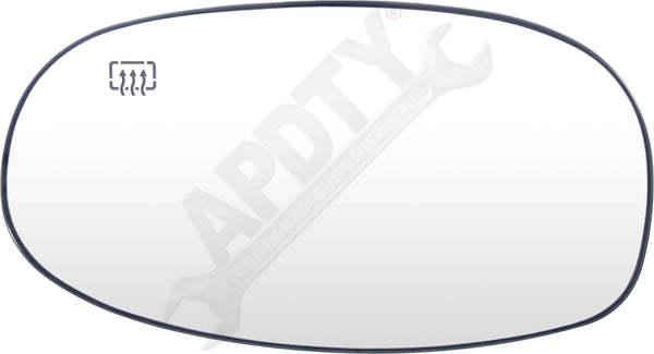 APDTY 67150 Heated Plastic Backed Mirror