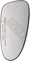 APDTY 67151 Replacement Glass - Plastic Backing Replaces 88893370, 88894727